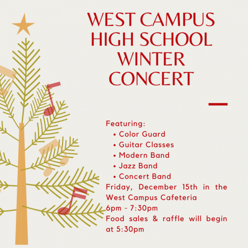 West Campus Winter Concert West Campus High School