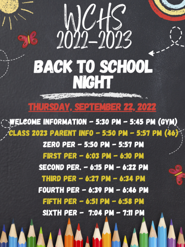 Back to School Night